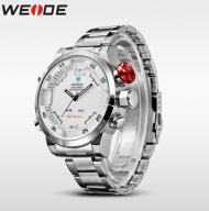 Pánské hodinky Weide Hard - Stříbrno-bílé