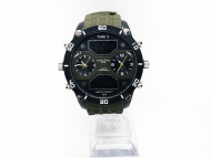 Pánské  hodinky Charles Delon - Zelené 5761