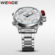 Pánské hodinky Weide Hard - Stříbrno-bílé