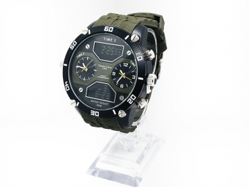 Pánské  hodinky Charles Delon - Zelené 5761
